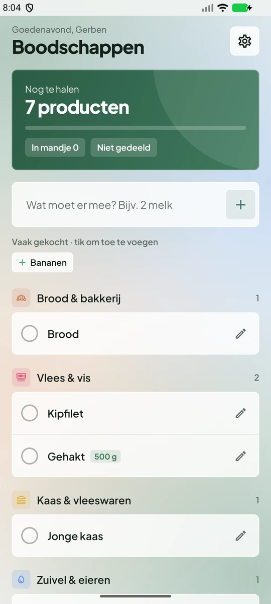 Boodschappen